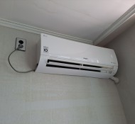 수원 세류동 단독주택 엘지 벽걸이 에어컨 청소